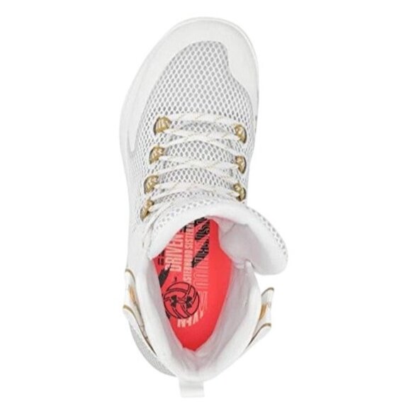 Under Armour HOVR Highlight Ace Sz 11 WMN Volleyball Shoes White 3023708-100 NEW - Picture 7 of 8